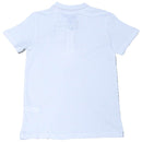 White Regular Collar Zipneck Polo Nawao.com