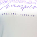 White Rib Contrast T Shirt Nawao.com