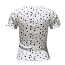 White Rib T-Shirt Nawao.com