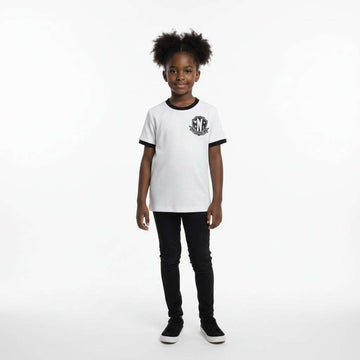 White Ringer Tee Wednesday White Nawao.com