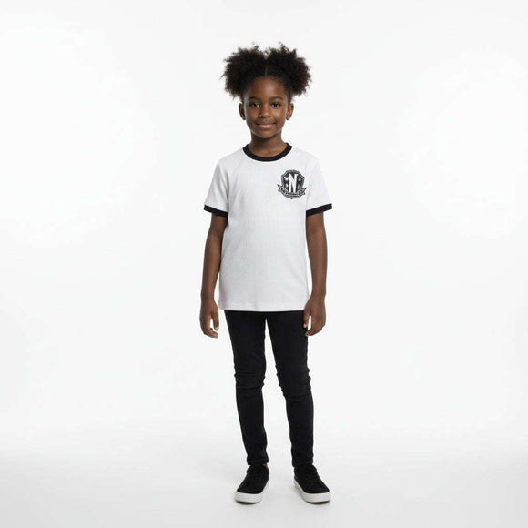 White Ringer Tee Wednesday White Nawao.com