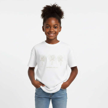White Ruffled Embroidered Top White Nawao.com