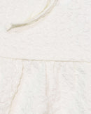 White S Slv Jacquard Blouse Nawao.com
