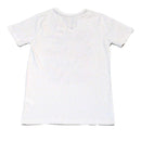 White Short Sleeve Graphic Tshirt Nawao.com