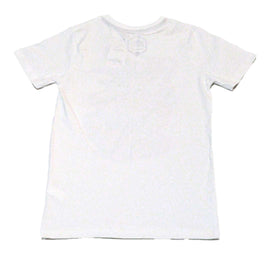 White Short Sleeve Graphic Tshirt Nawao.com