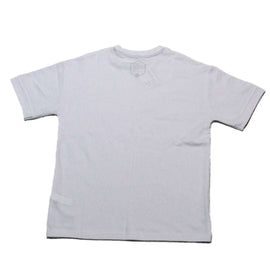 White Short Sleeve Oversize Tshirt Nawao.com