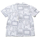 White Short Sleeve Oversized Shirt Nawao.com
