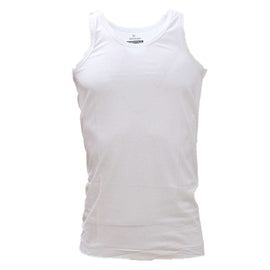White Single Pack Sleeveless Vest White Xx Nawao.com
