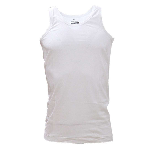 White Single Pack Sleeveless Vest White Xx Nawao.com
