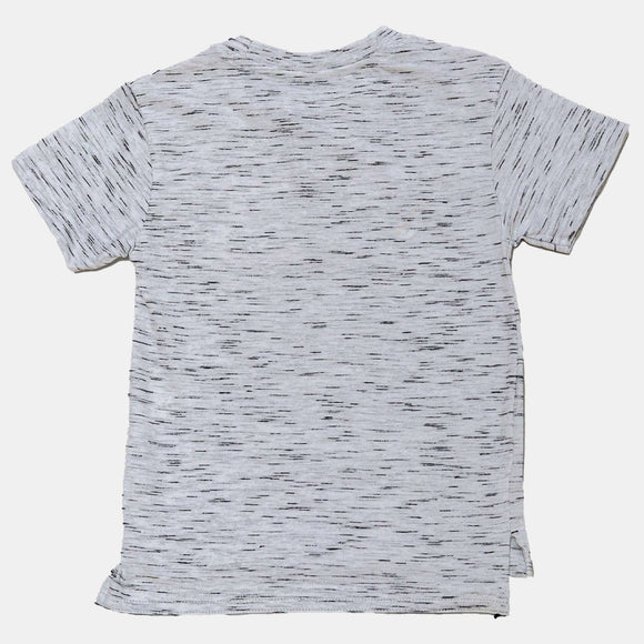 White Skater Ss T Shirt With Print White Nawao.com