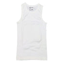 White Sleeveless Vest Nawao.com