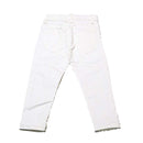 White Slim Fit Jeans Nawao.com