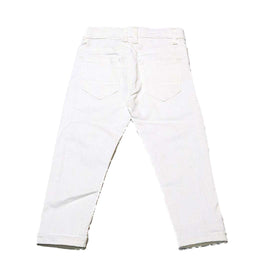 White Slim Fit Jeans Nawao.com