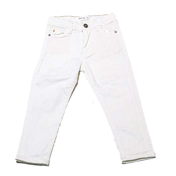 White Slim Fit Jeans Nawao.com