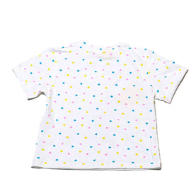 White Snoopy Placement Print TShirt Nawao.com
