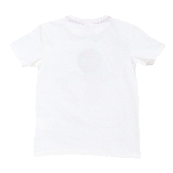 White Spider Man graphic Short Sleeve T Shirt White Nawao.com