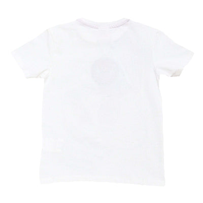 White Spider Man graphic Short Sleeve T Shirt White Nawao.com