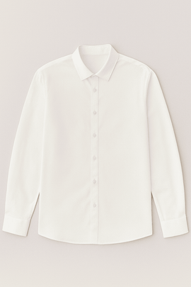 White Stand Up Pack Shirt White Nawao.com