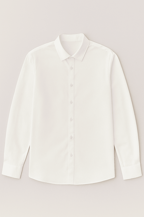 White Stand Up Pack Shirt White Nawao.com