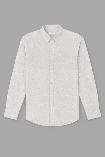 White Stand Up Pack Shirt White Nawao.com