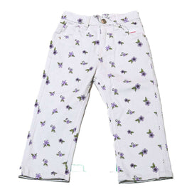 White Stretchy Jeans Nawao.com