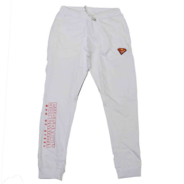 White Superman Active Pants Nawao.com