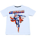 White Superman Tee Nawao.com