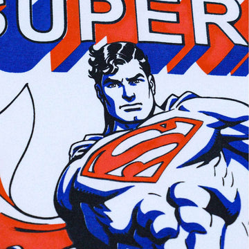 White Superman Tee Nawao.com