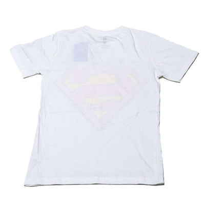 White Superman Tshirt Nawao.com