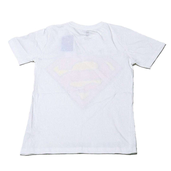 White Superman Tshirt Nawao.com
