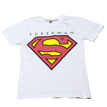 White Superman Tshirt Nawao.com