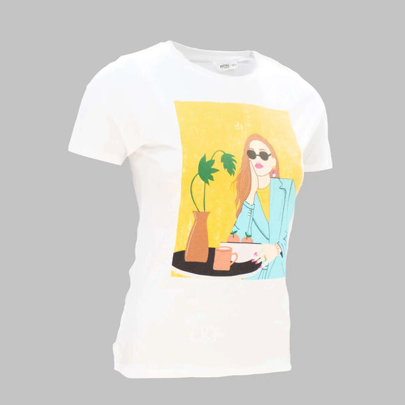 White T Shirt Nawao.com