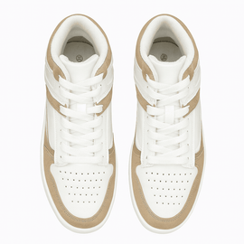 White Taupe Hightop Nawao.com