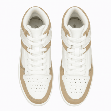 White Taupe Hightop Nawao.com