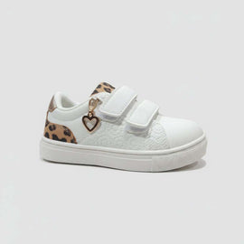 White Textured Sneaker Nawao.com