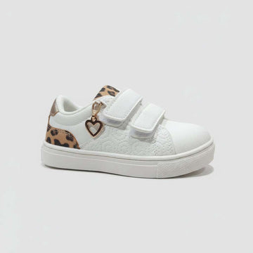 White Textured Sneaker Nawao.com
