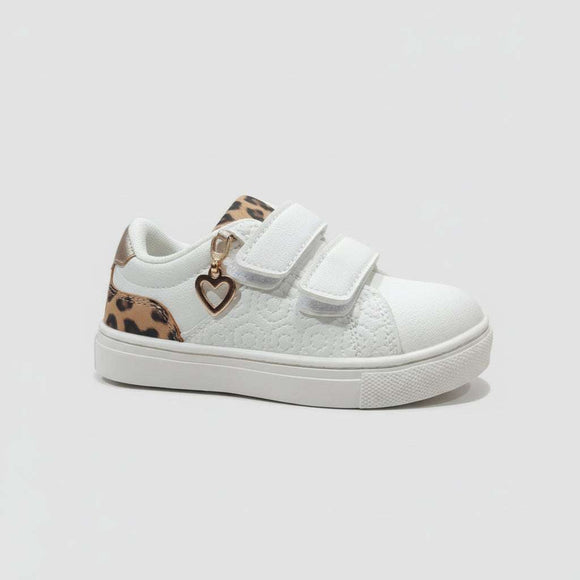 White Textured Sneaker Nawao.com