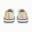 White Textured Sneaker White Nawao.com