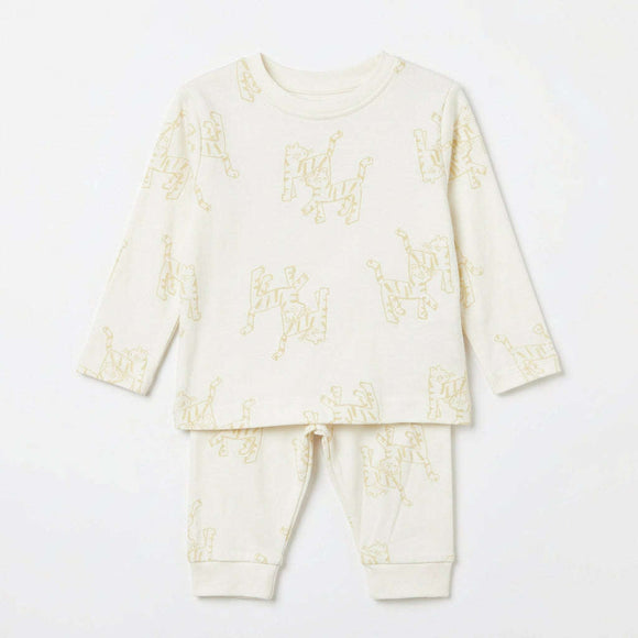 White Tiger Printed Tshirt And Pajama 2 Pk Pj Whit Nawao.com
