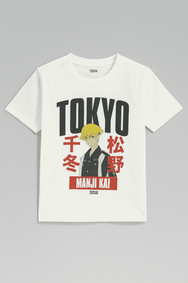 White Tokyo T Shirt White Nawao.com