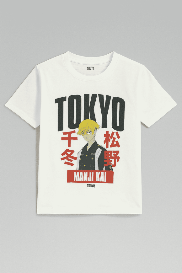 White Tokyo T Shirt White Nawao.com