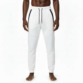 White Track Pant Ivory Nawao.com