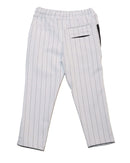 White Trouser With Grey Stripe Nawao.com