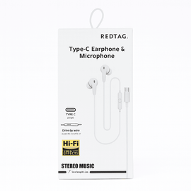 White Type C Wired Earphone Nawao.com