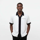 White Varcity Club Shirt Nawao.com