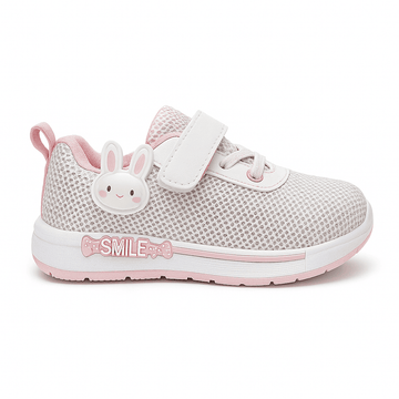 White Velcro Pump White Nawao.com
