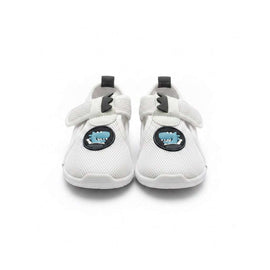 White Velcro Sneaker White S19 Nawao.com
