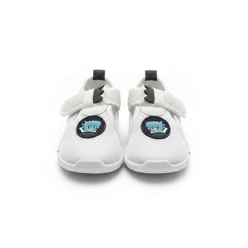 White Velcro Sneaker White S19 Nawao.com