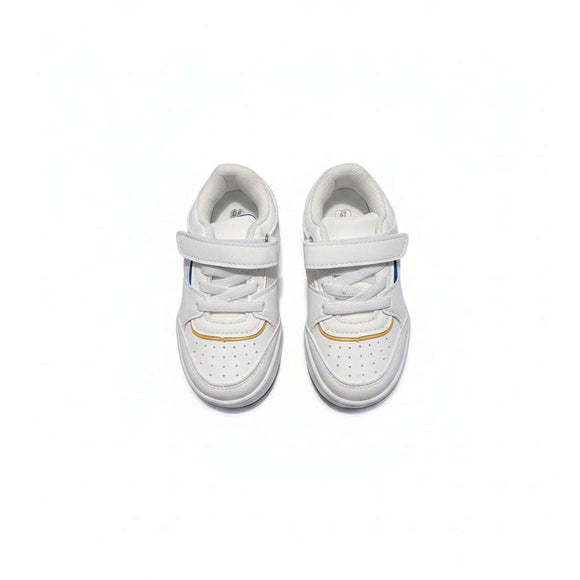 White Velcro Sneaker White S20 Nawao.com
