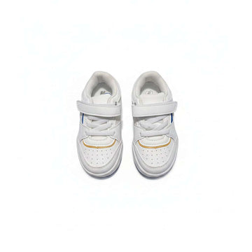 White Velcro Sneaker White S20 Nawao.com